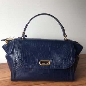 Blue Ralph Lauren Satchel